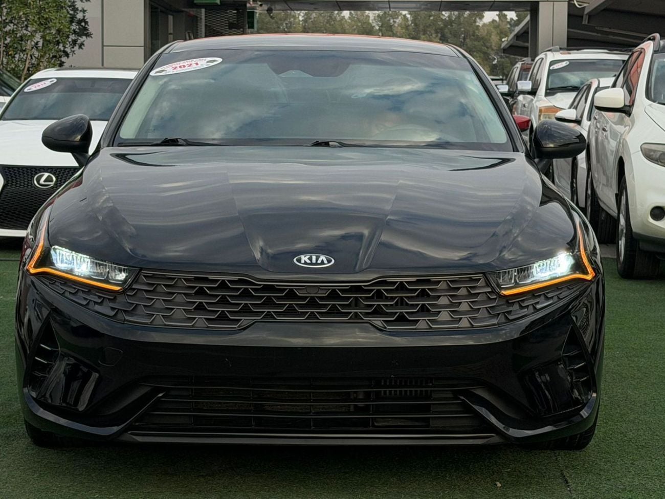 كيا K5 وراد أمريكي بدون حوادث السيارات