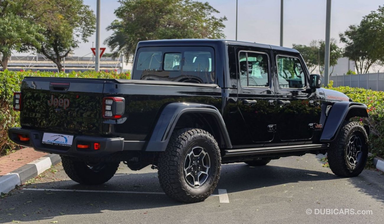 Jeep Gladiator Sand Runner V6 3.6L 4X4 , 2023 GCC , 0Km , (ONLY FOR EXPORT)