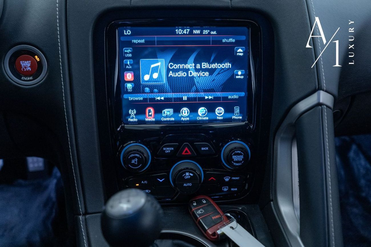 Dodge Viper SRT10 8.4L 2015 Dodge Viper SRT, Full Dodge Service History, Competition Blue, Manual Transmission,