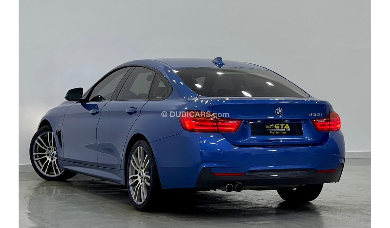 BMW 430i M Sport 2017 BMW 430i M-Sport Gran Coupe, BMW Service History, Warranty, GCC