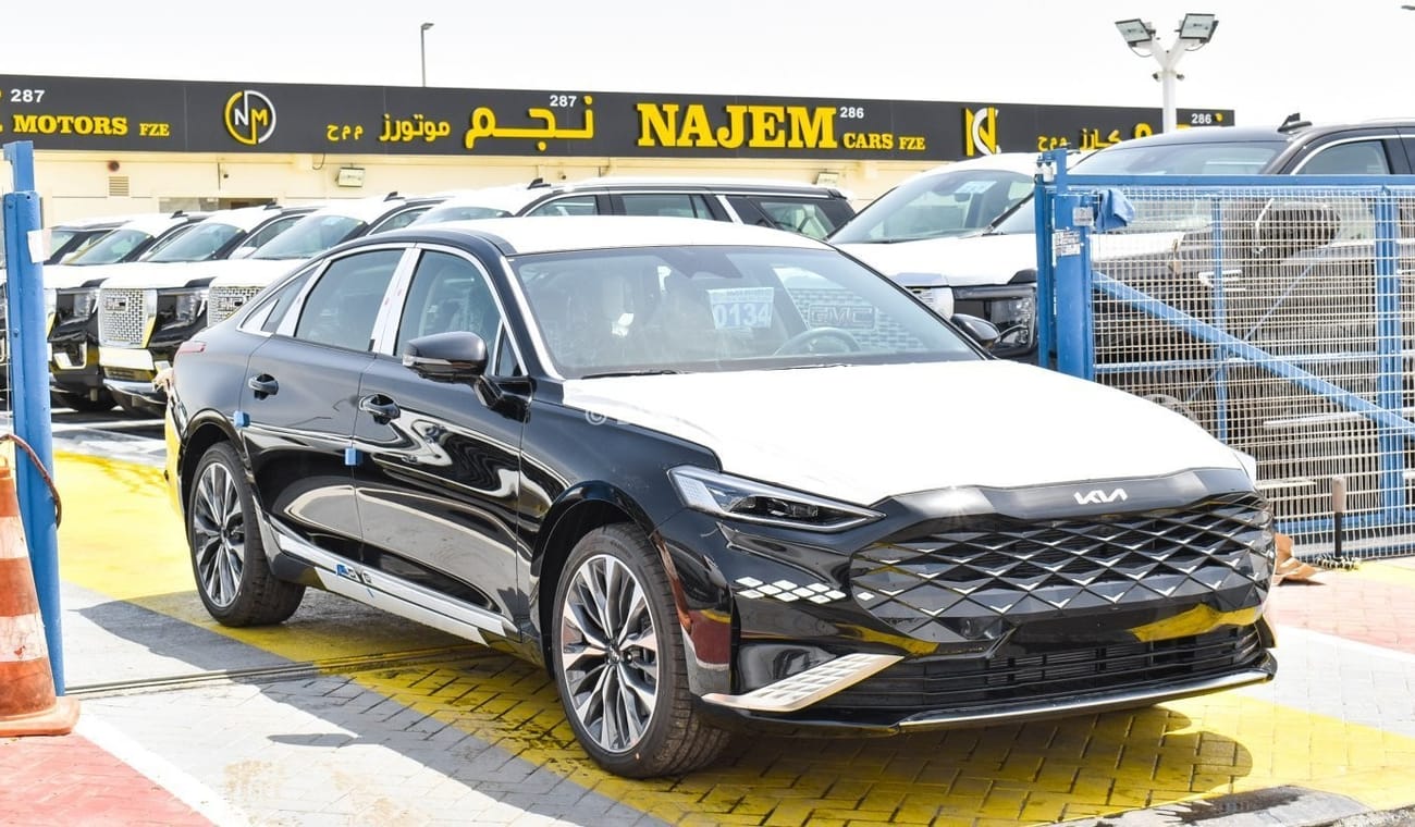 كيا K8 KIA K8 - V6 3.5L PETROL - FULL OPTION - 2023 - BLACK