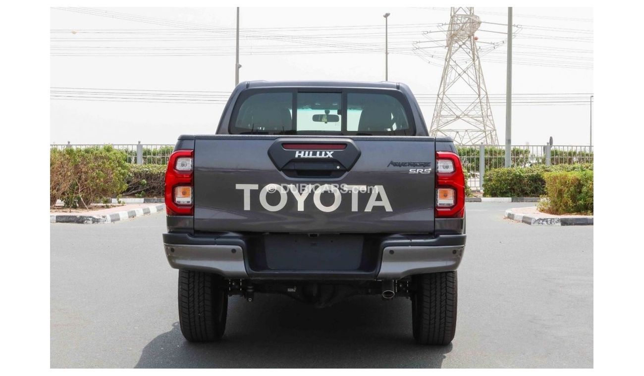 Toyota Hilux 2023 Toyota Hilux 4x4 DC 4.0 Adventure HI SR5 P A/T - Silver inside black