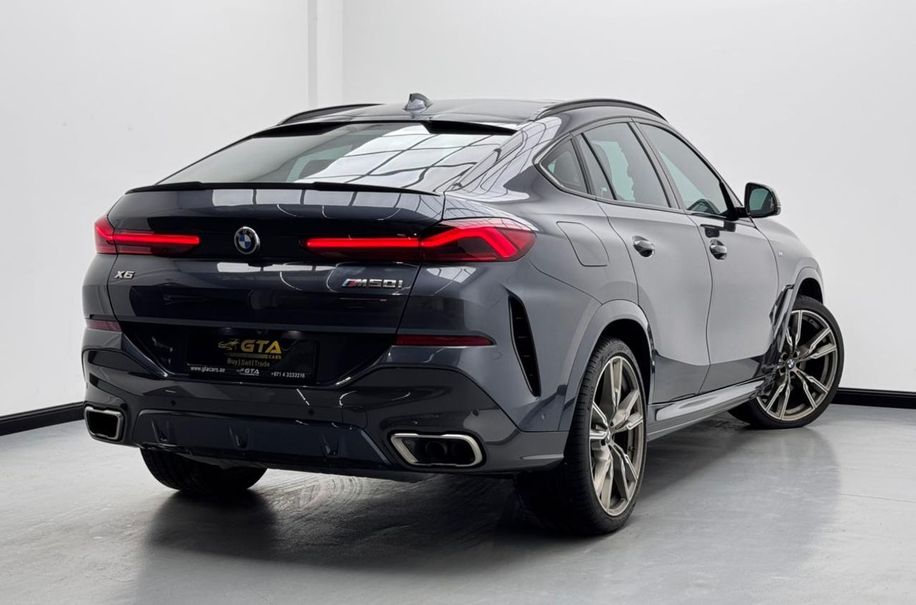 بي أم دبليو X6 M50i 4.4L 2022 BMW X6 M50i, 2026 BMW Warranty and Service Contract, BMW Service History, GCC