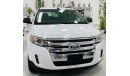 Ford Edge GCC .. FSH .. V6 .. Perfect Condition .. Original Paint