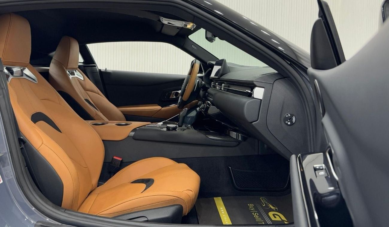 Toyota Supra GR 3.0L A/T 2024 Toyota Supra GR, 2027 Toyota Warranty, Carbon Fiber Package, Very Low Kms, GCC
