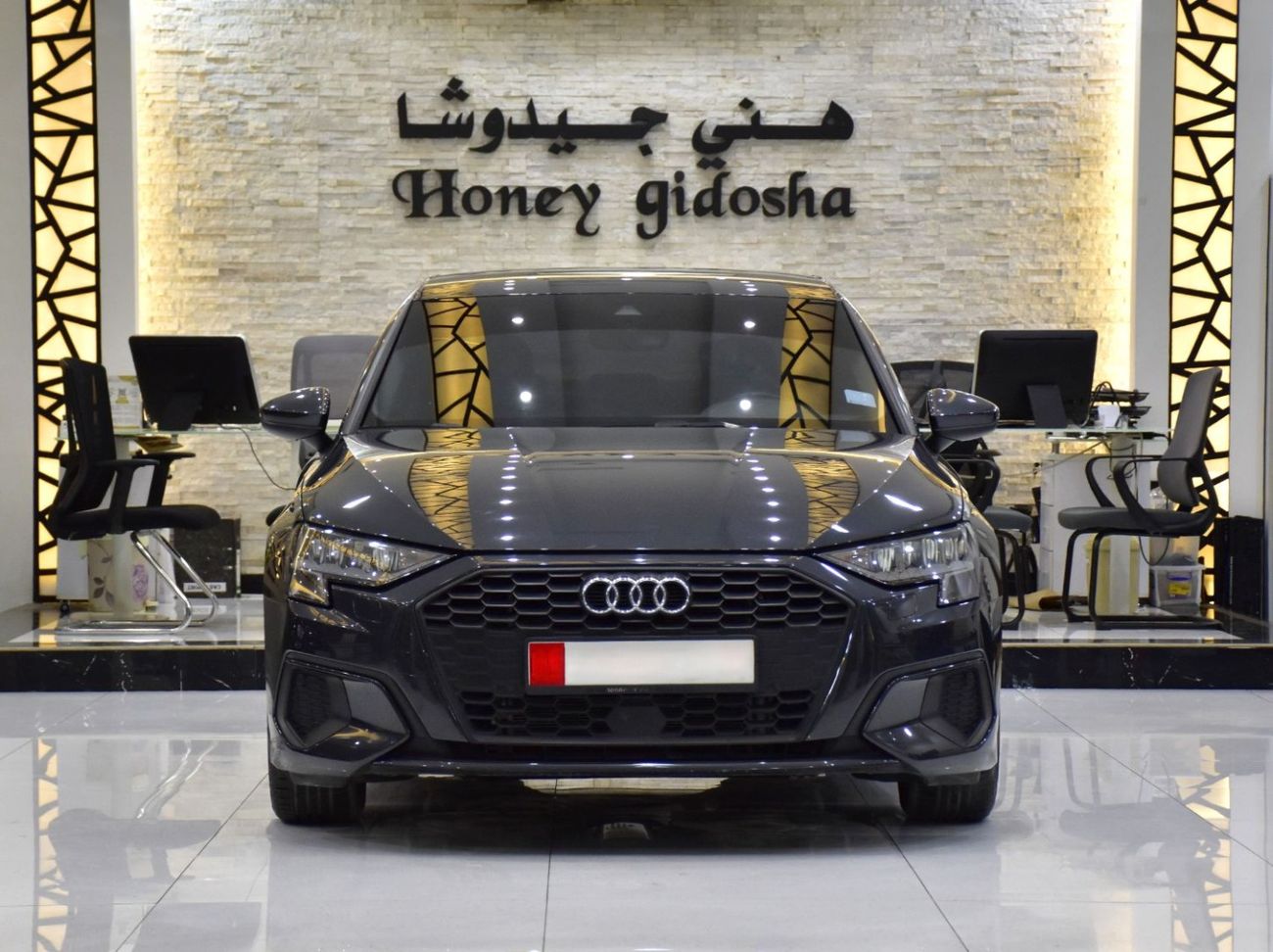 أودي A3 EXCELLENT DEAL for our Audi A3 35TFSi ( 2023 Model ) in Grey Color GCC Specs