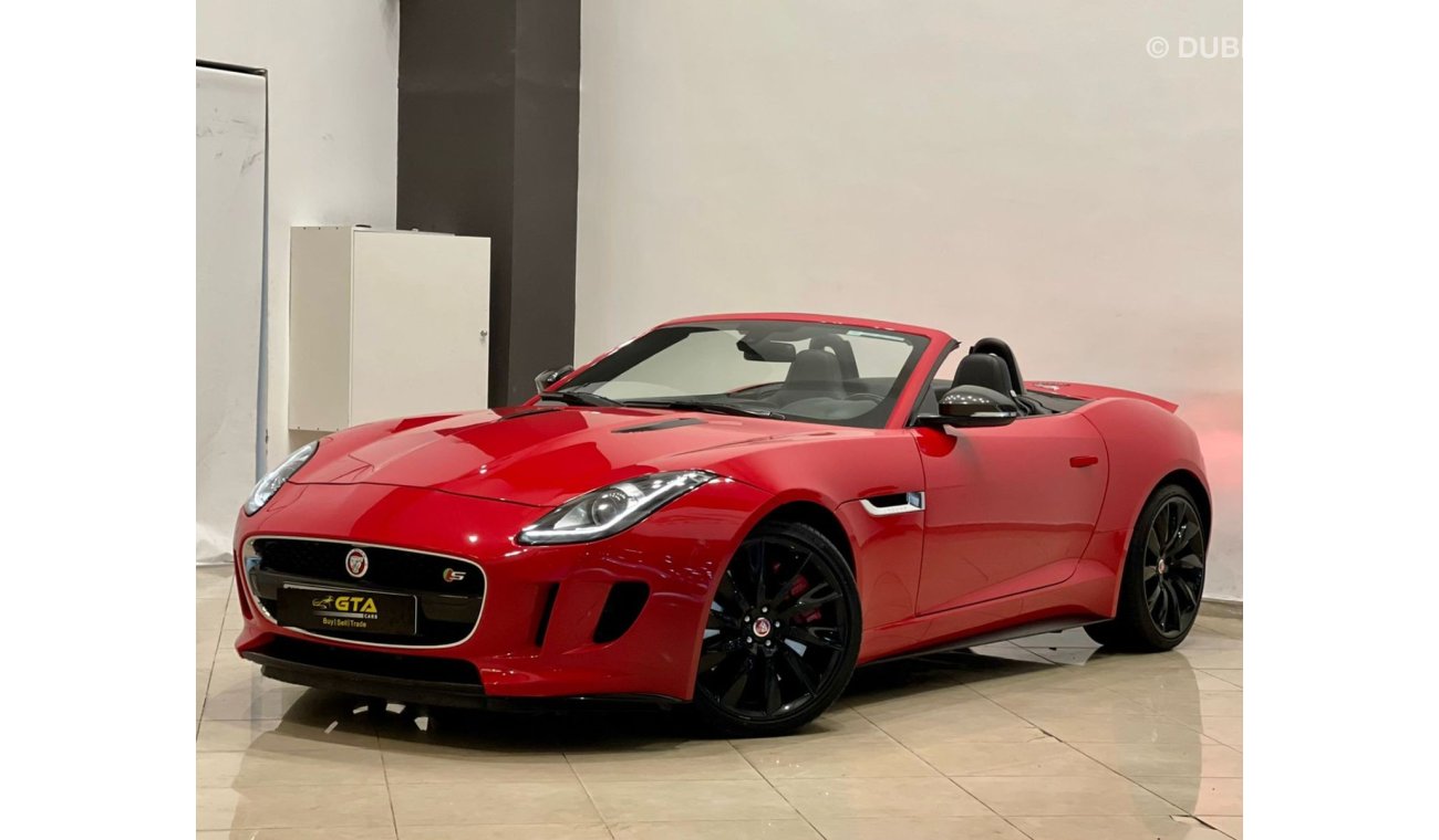 جاغوار F-Type 2015 Jaguar F-Type S V8, ONE Year Warranty-Service Contract-Service History, GCC