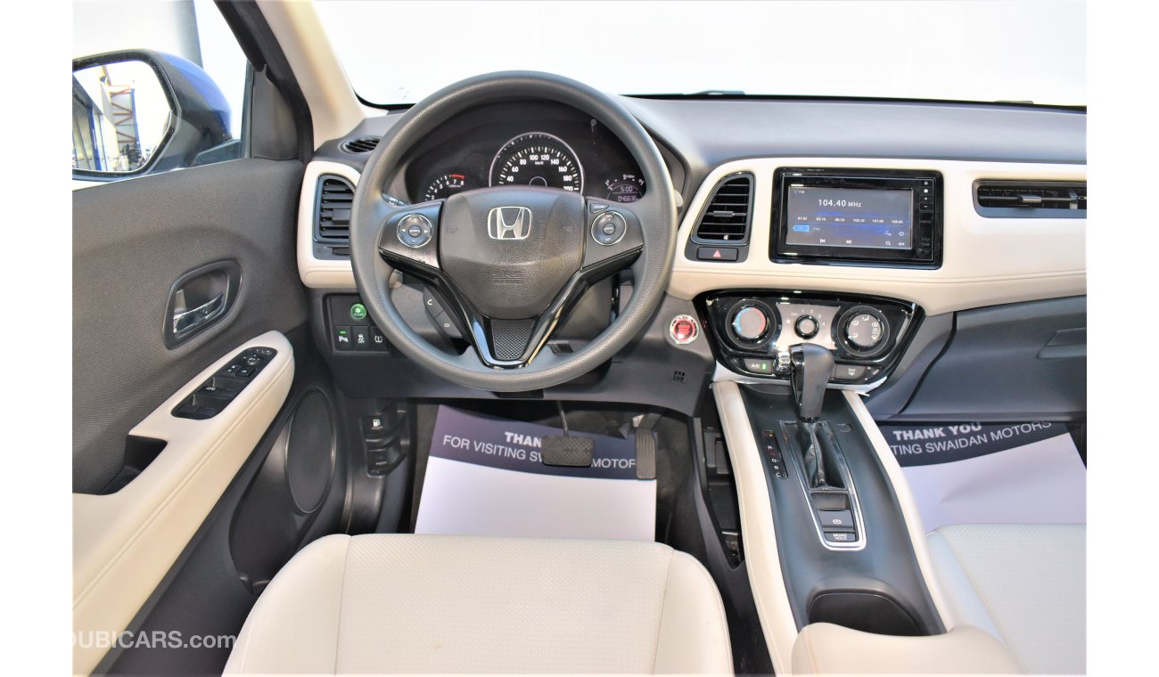 Honda HR-V AED 1400 PM | 0% DP | 1.8L LX GCC DEALER WARRANTY