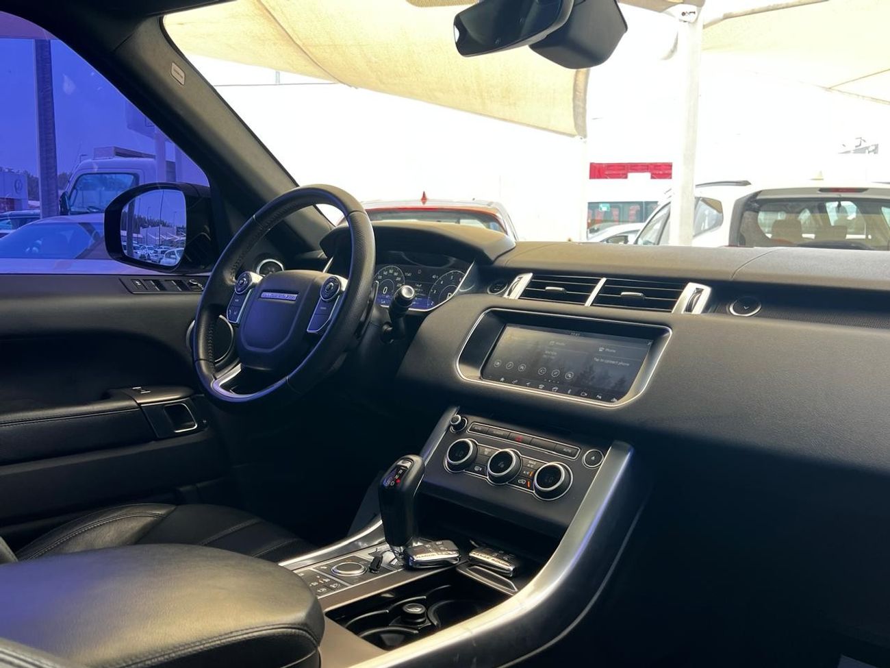 لاند روفر رينج روفر سبورت رنج روفر سبورت 6 سلندر سوبر جارج موديل 2017 مواصفات خليجية صبغ وكالة بدون حوادث