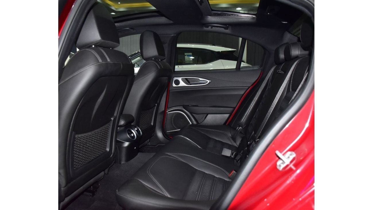 Alfa Romeo Giulia EXCELLENT DEAL for our Alfa Romeo Giulia Q2 Veloce ( 2023 Model ) in Red Color GCC Specs
