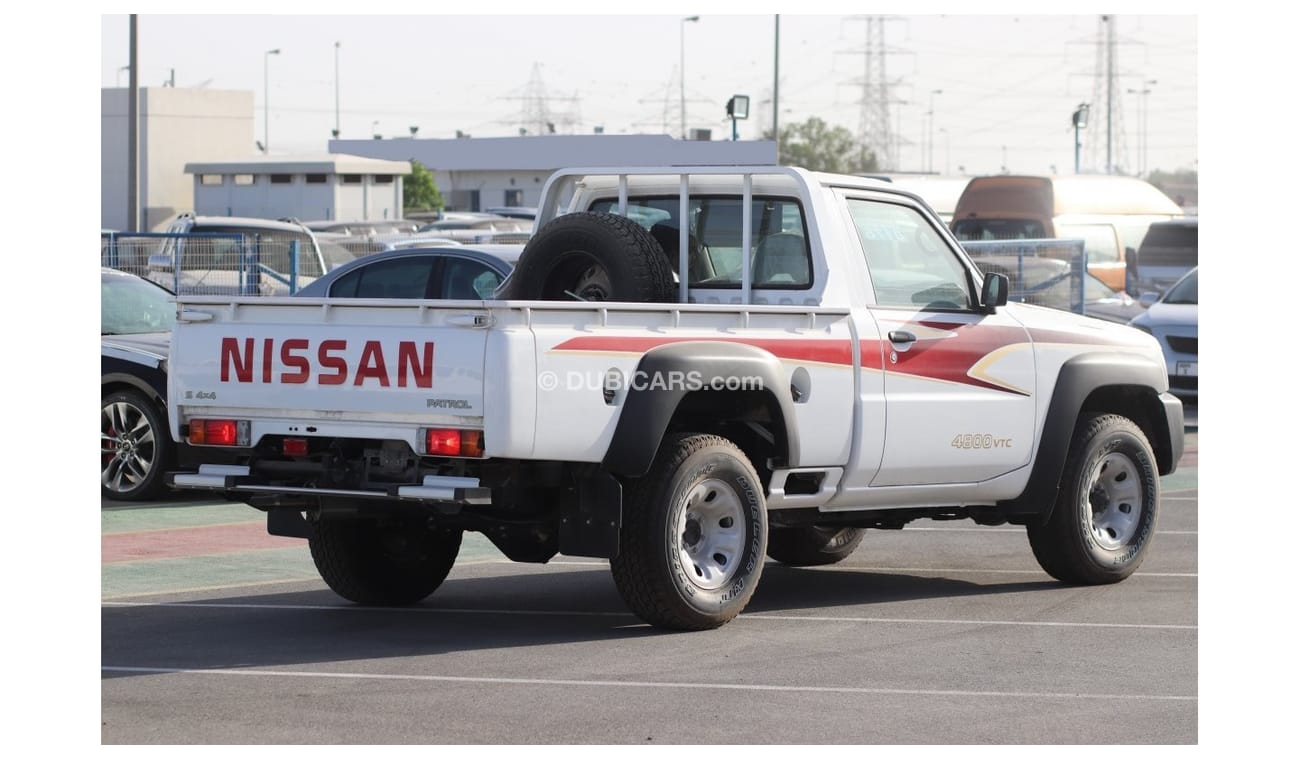 Nissan Patrol Pickup 4.8L , EURO4 , PICK-UP 4WD, 2 DOORS, MANUAL TRANSMISSION, MODEL 2021