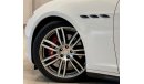 مازيراتي جيبلي 2015 Maserati Ghibli SQ4, Warranty, Service History, GCC