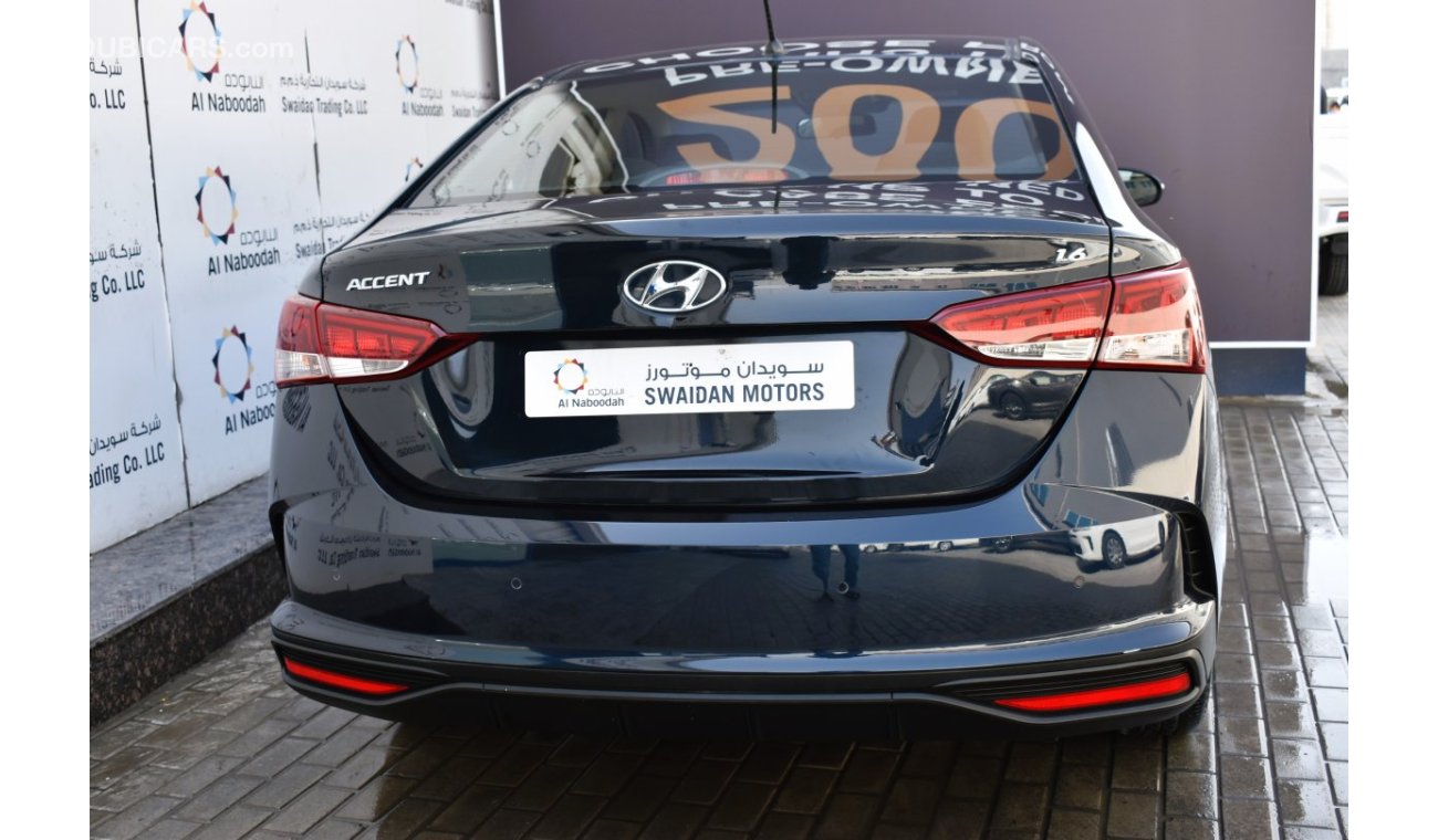 Hyundai Accent AED 769 PM | 1.6L GL SMART GCC DEALER WARRANTY