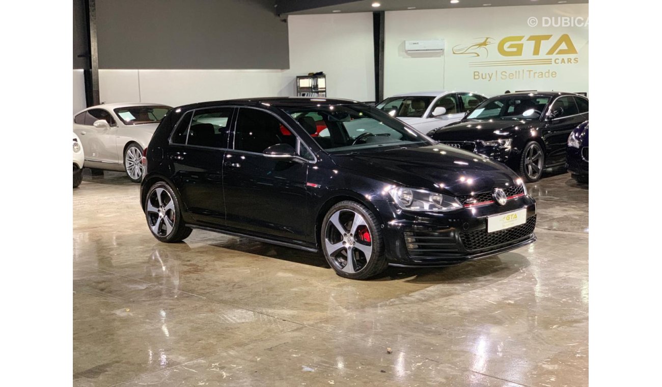 Volkswagen Golf GTI, Warranty, Full Service History, GCC, Low Kms