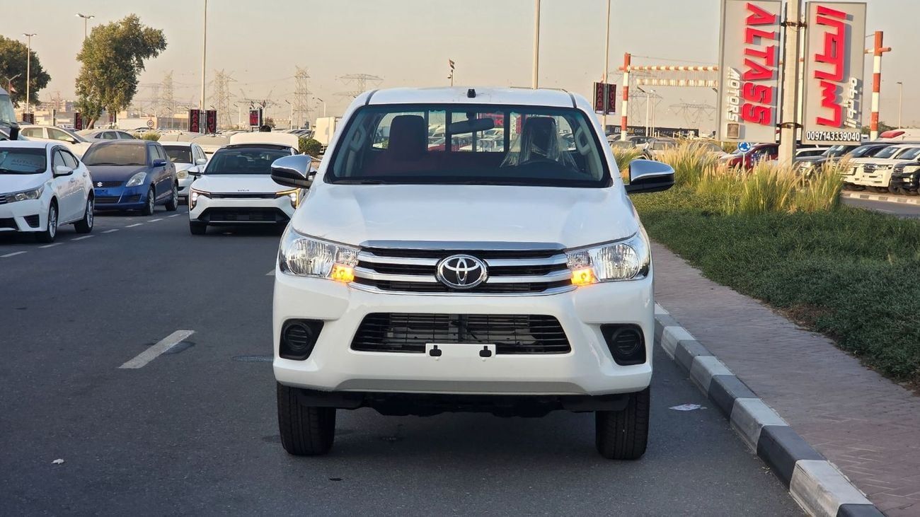 تويوتا هيلوكس DLX 2026 TOYOTA HILUX D/C 2.4L DSL 6-SPEED M/T (MANUAL WINDOWS)