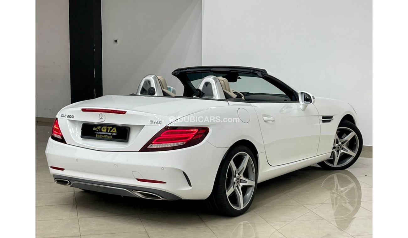 Mercedes-Benz SLC 200 2018 Mercedes SLC 200, Mercedes Service History, Warranty, GCC