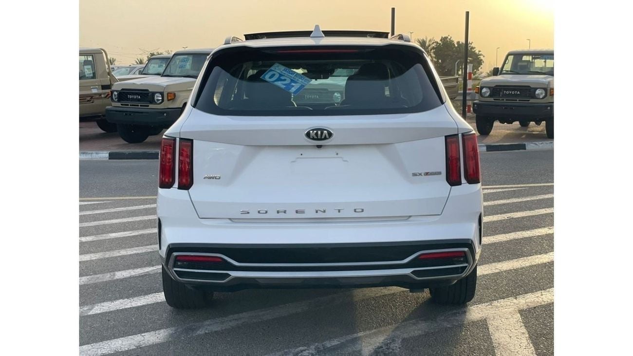 كيا سورينتو 2021 Kia Sorento SX 2.5L V4 Turbo - 4x4 AWD - Full Option Panoramic View - 7 Seater -