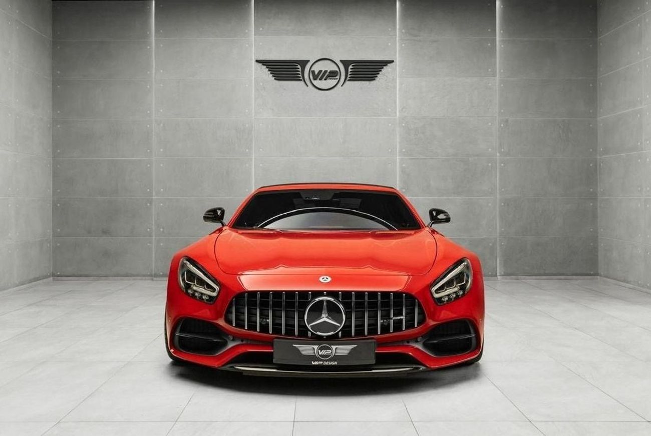 مرسيدس بنز AMG GT C Roadster | 2020 | GCC Specs | Full Options | Warranty | Low Mileage