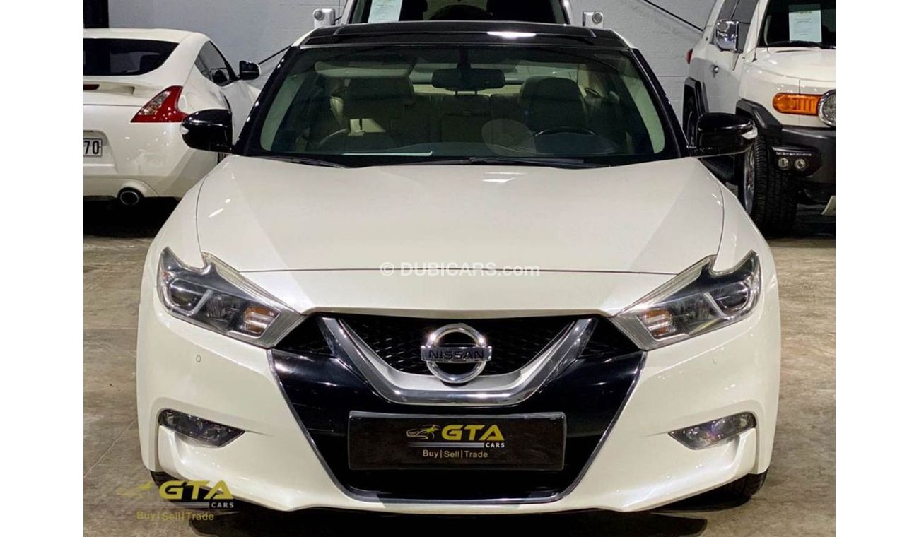 نيسان ماكسيما 2016 Nissan Maxima SV, Warranty, Service History, GCC