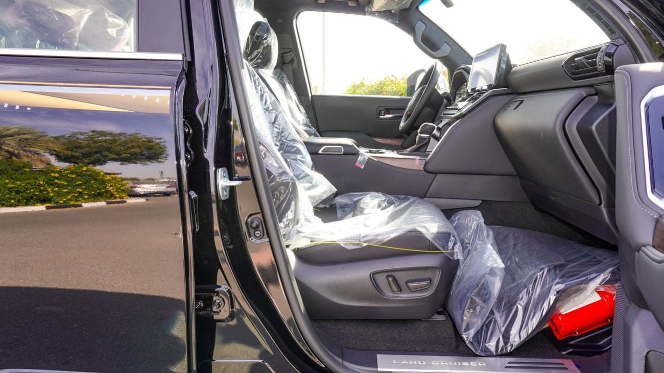 تويوتا لاند كروزر ECTAGR030 - 2025 Toyota LC300 VX - 3.5L Petrol Auto - With Radar - Black with Black Interior