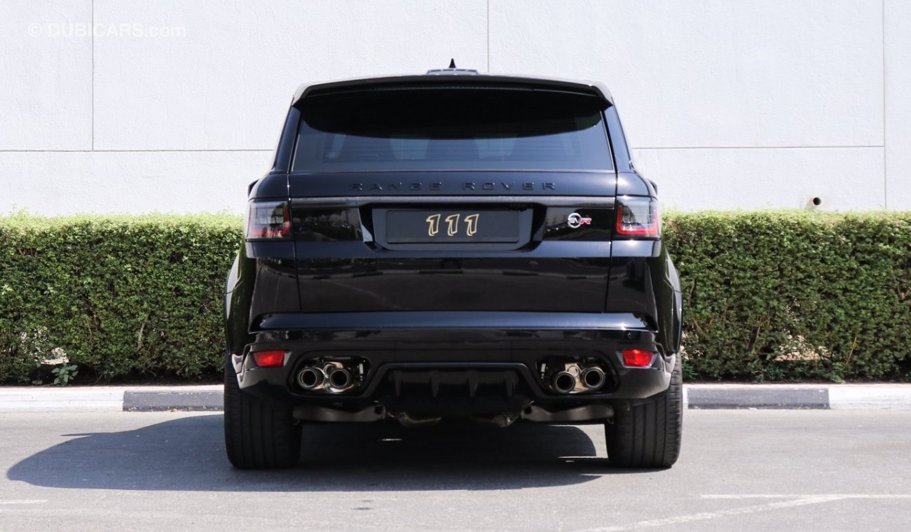 Land Rover Range Rover Sport SVR / European Specifications