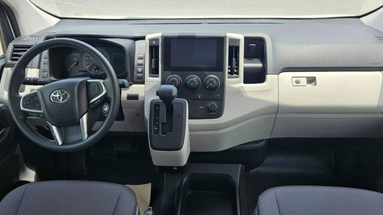 تويوتا هاياس 2025 Toyota Hiace DX with Automatic Sliding Door 13-Seater High-Roof 3.5L V6 Petrol A/T RWD Export O