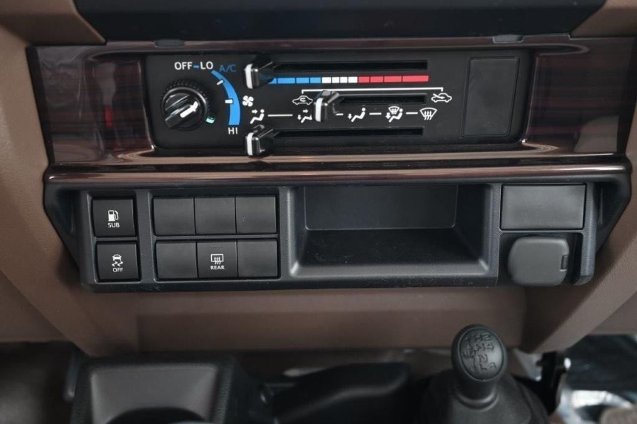 Toyota Land Cruiser 70 2025 TOYOTA LAND CRUISER 78 HARDTOP LWB 2.8LDIESEL 9-SEATER 4WD   MANUAL TRANSMISSION– EURO4