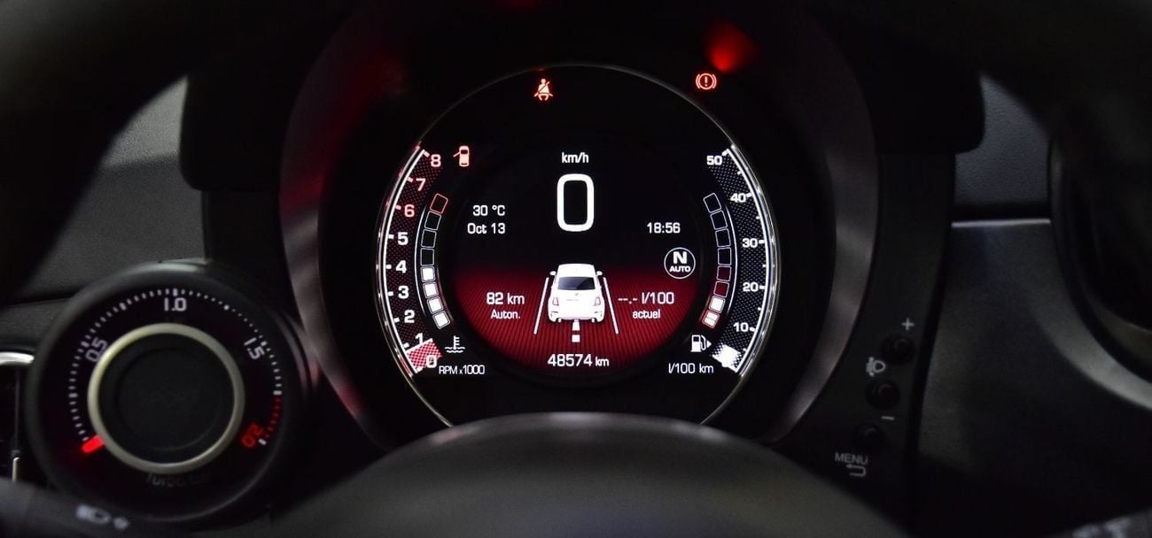 Abarth 595 EXCELLENT DEAL for our Abarth 595 Competizione ( 2022 Model ) in Green Color GCC Specs