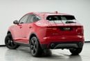جاكوار E Pace S 2.0L 2019 Jaguar E-Pace P200 S, Warranty, Full Jaguar Service History, GCC