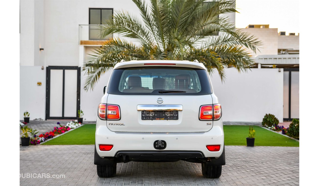 Nissan Patrol SE 5.6L V8 - 2015 - Under Warranty - AED 2,330 PER MONTH - 0% DOWNPAYMENT