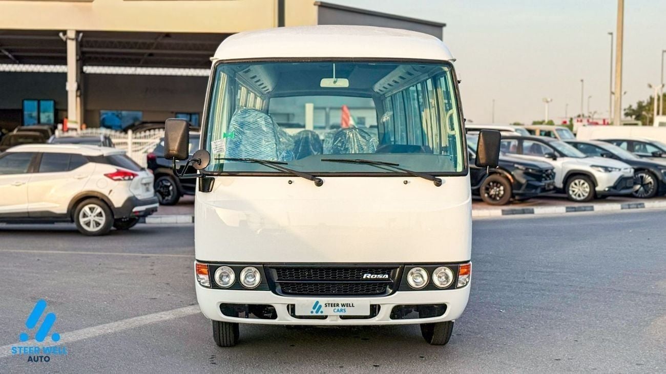 ميتسوبيشي روزا 2026 30 Seater Bus | 4.2L Diesel | ABS | GCC Specs | Brand New | Export Ready | White | BEST PRICE