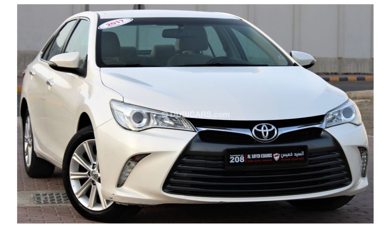 Toyota Camry Toyota Camry 2017, GCC, in excellent condition, No. 2 accidents, very clean from inside and outside