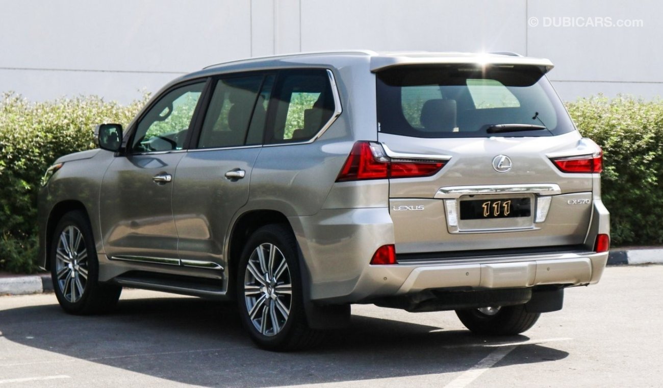 Lexus LX570 / Warranty / GCC Specifications