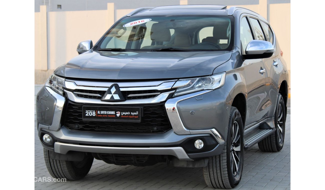 Mitsubishi Montero Mitsubishi Montero 2016 GCC, full option, in excellent condition, without accidents, very clean insi