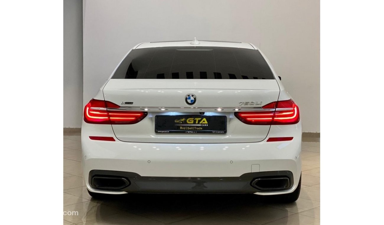 بي أم دبليو 750 2018 BMW 750Li M Sport Masterclass, BMW Warranty + Service Contract, Full Service History, GCC