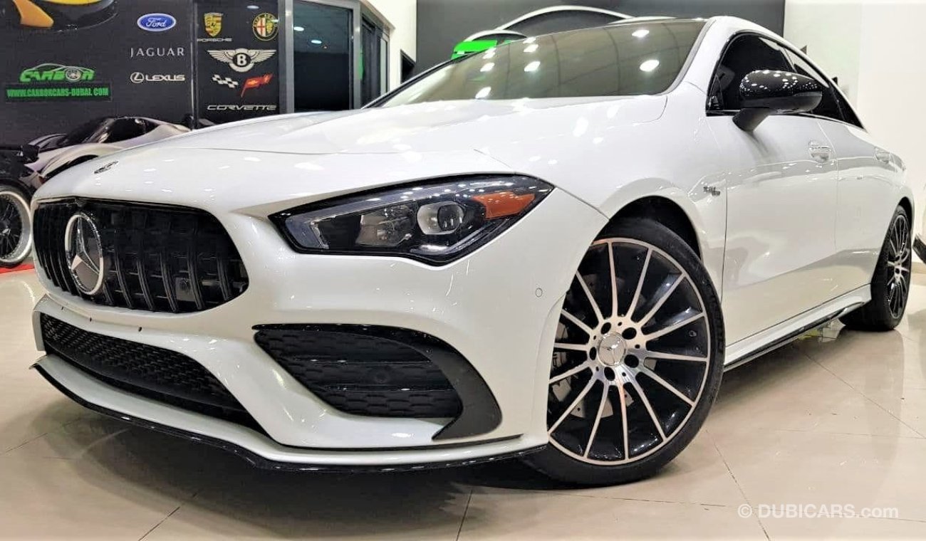 Mercedes-Benz CLA 35 AMG MERCEDES CLA 35 AMG 2021 MODEL WITH ONLY 1800KM IN A VERY BEAUTIFUL SHAPE FOR ONLY 189,000 AED