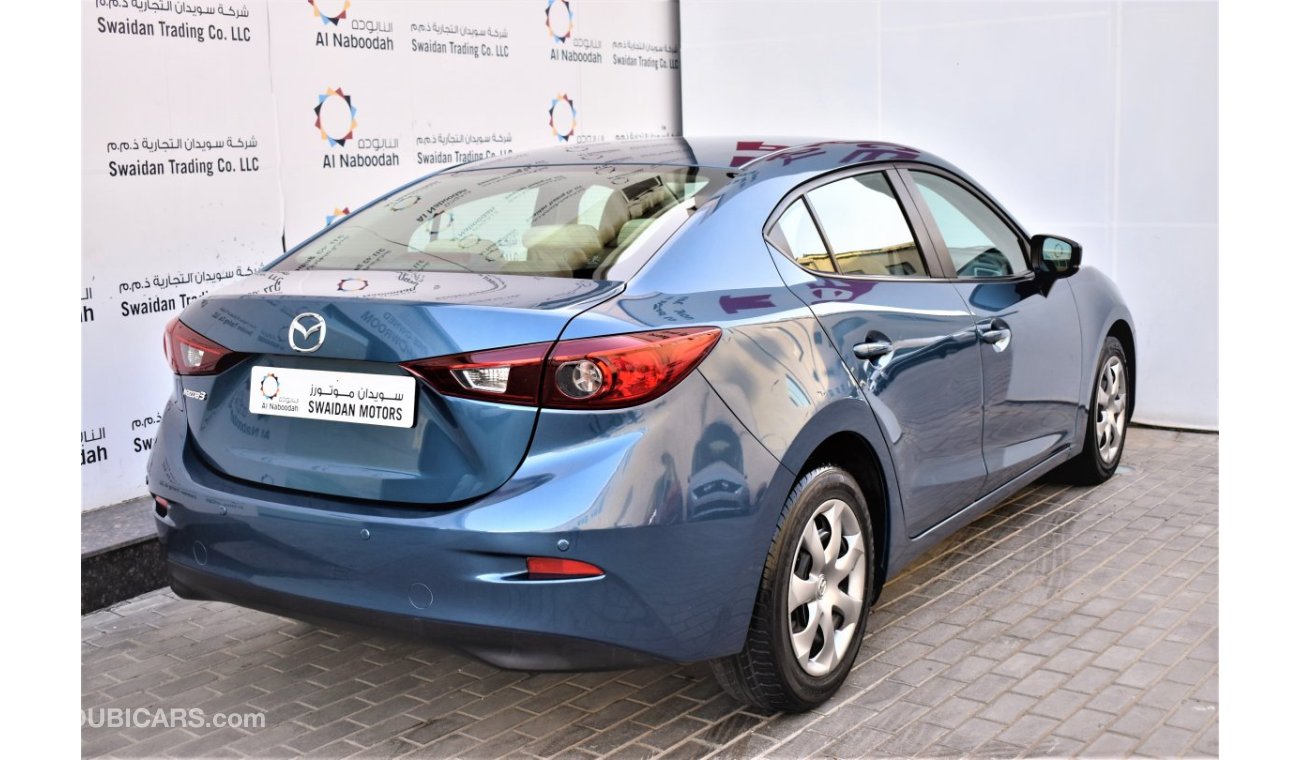 Mazda 3 AED 1076 PM | 1.6L S GRADE GCC DEALER WARRANTY