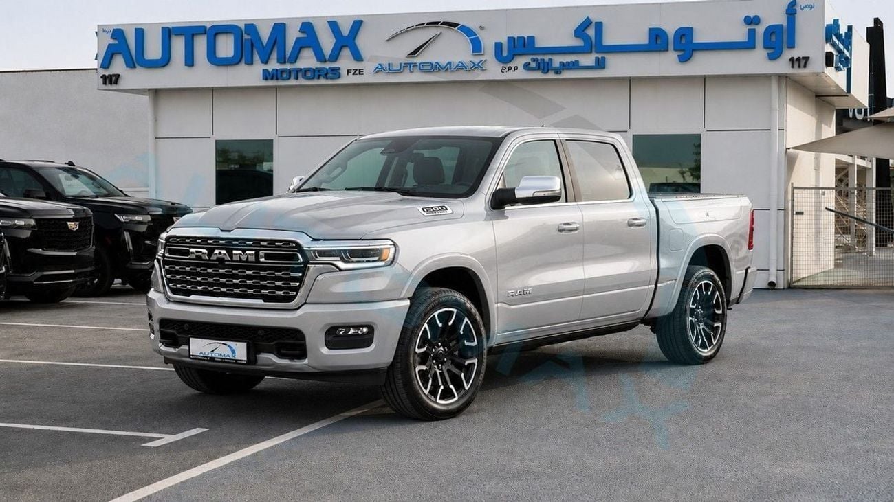 RAM 1500 Limited Longhorn Crew Cab Hurricane H.O 3.0TT (For Export , НА ЭКСПОРТ) PY 26/26 Limited Longhorn Crew Cab Hurricane H.O 3.0TT GCC Без пробега