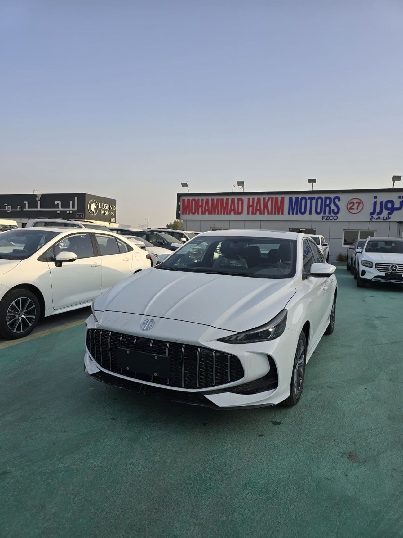 أم جي 5 MG5 FACE-LEFT