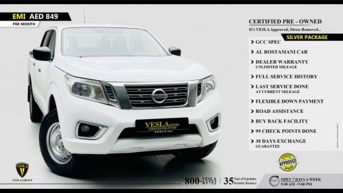 Nissan Navara AUTOMATIC GEAR + HIGH / 2019 / GCC / UNLIMITED KMS WARRANTY+ FULL SERVICE HISTORY / 849 DHS