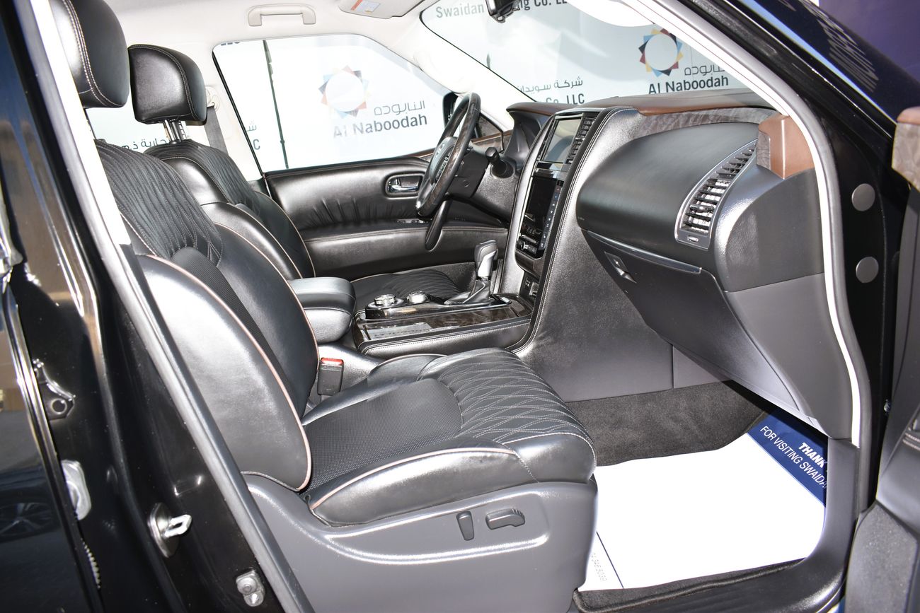 نيسان باترول AED 3359 PM | 5.6L LE PLATINUM V8 4WD GCC DEALER WARRANTY