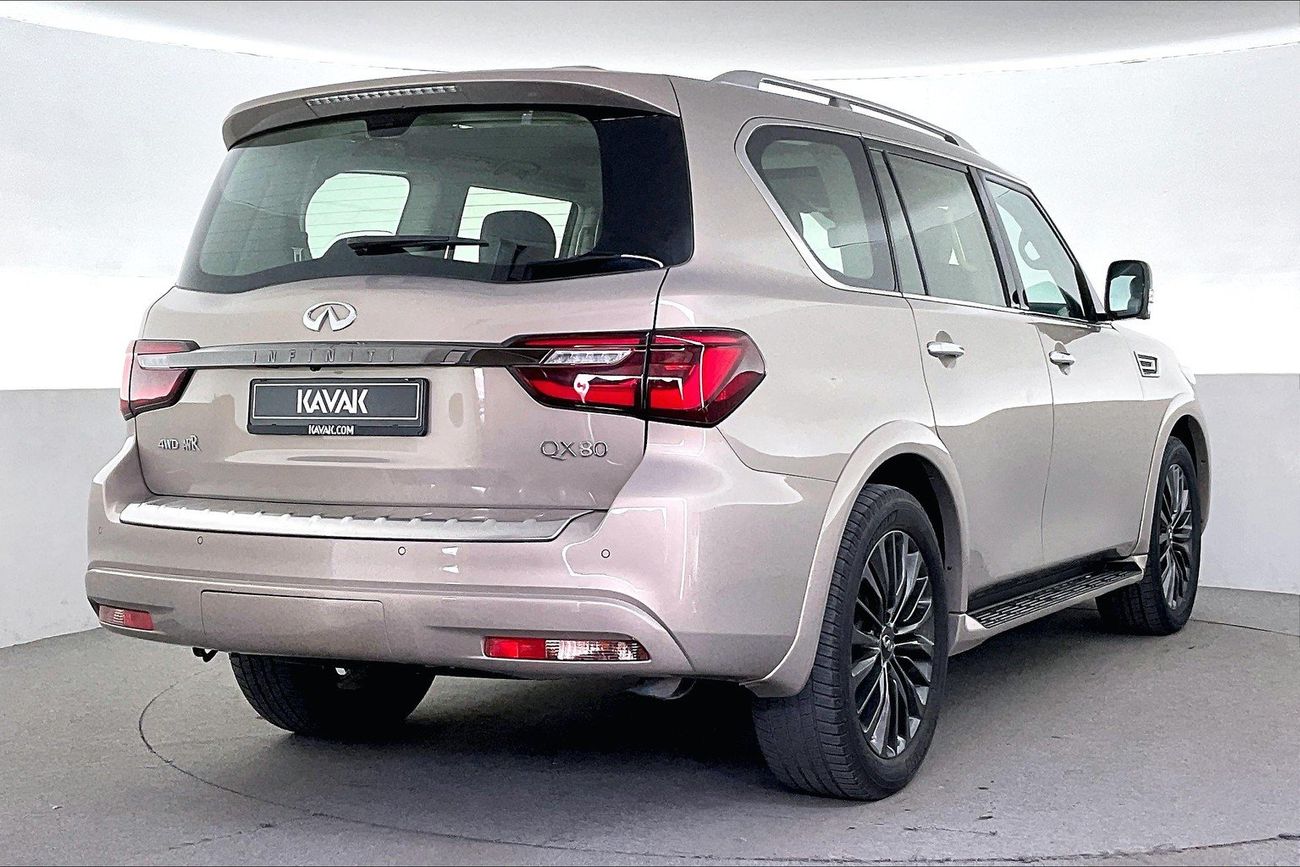 Infiniti QX80 Luxe Sensory ProActive - Black Edition | Guaranteed Warranty | 0 Down Payment