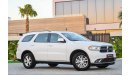 Dodge Durango | 2,146 P.M (3 Years) | 0% Downpayment | Full Option | Immaculate Condition!