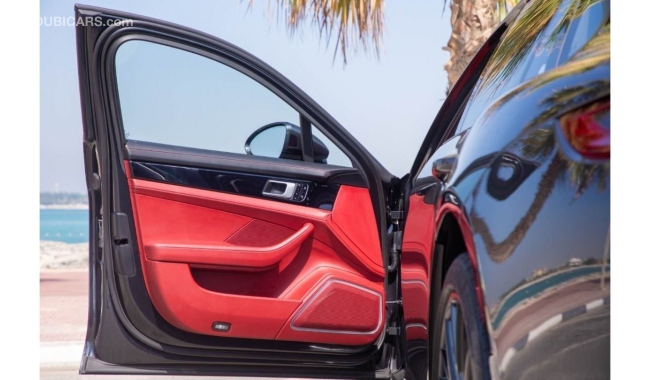 Porsche Panamera Porsche Panamera 4  3.0T V6  Red Interior  Full Option 2020 GCC