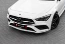 مرسيدس بنز CLA 200 CLA 200 | 2,546 P.M | 0% Downpayment | 4MATIC | Warranty!