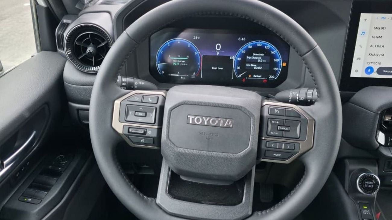 تويوتا برادو VXR 2.4L | T/Petrol | 4x4 | Four Door | 5 Seater | Automatic