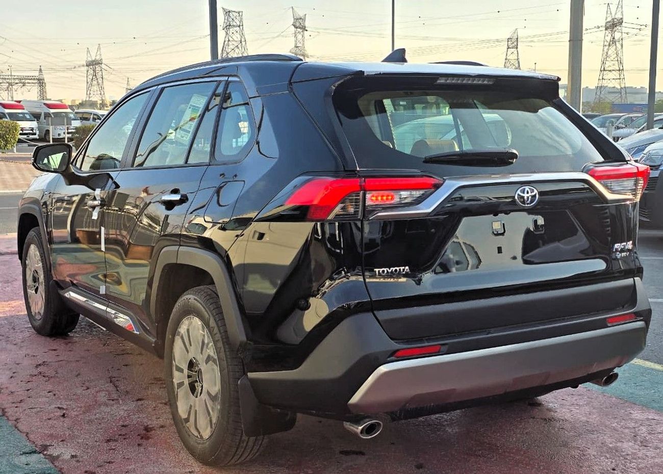 تويوتا راف ٤ Toyota RAV4 Hybrid 2.5l Suv AWD 5Doors GCC Black Color 2025 Model