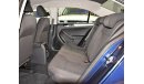 Volkswagen Jetta LOW MILEAGE!! Volkswagen Jetta 2015 Model!! in Blue Color! GCC Specs