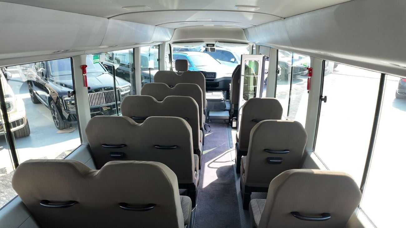 تويوتا كوستر 2026 Toyota Coaster High-Roof 23-Seaters 4.0L 4-Cyl Diesel M/T RWD