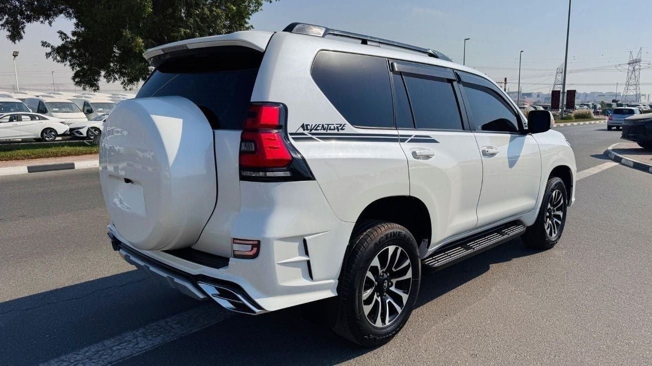 تويوتا برادو LIMGENE BODY KIT INSTALLED | RHD | 2.8L DIESEL ENGINE | (AT) | 2018 | REAR VIEW CAMERA| SUNROOF | WH